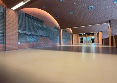 어린이회관내 공연장바닥