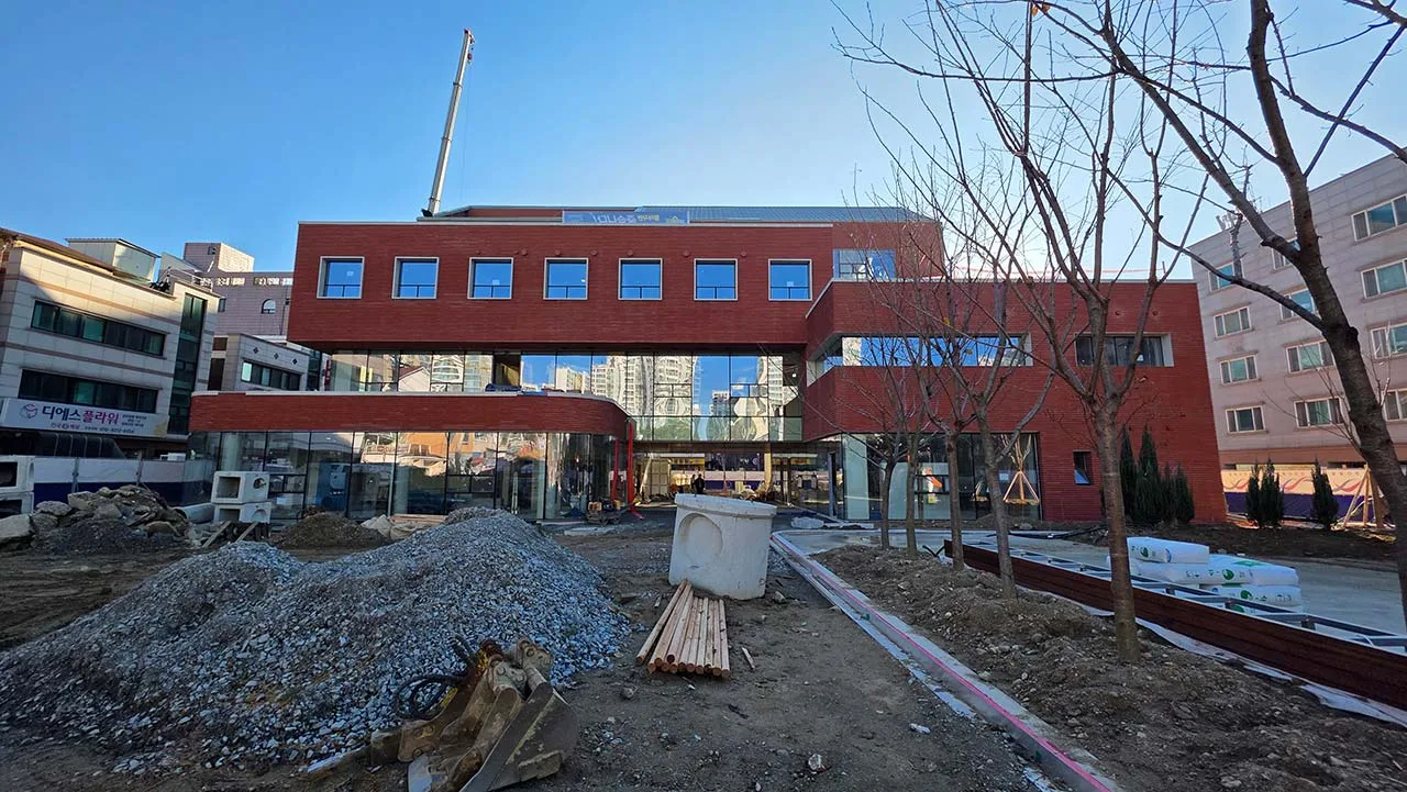 인계동 행정복지센터 마이크로레진테라조 작업 인계동 행정복지센터 마이크로레진테라조 작업