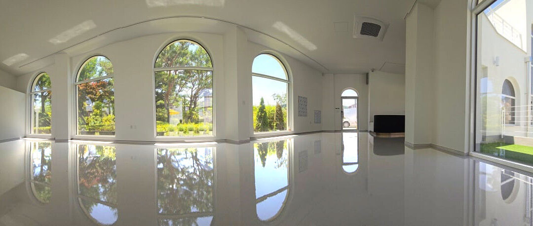 충주 아트리움 12 카페 마이크로레진 작업