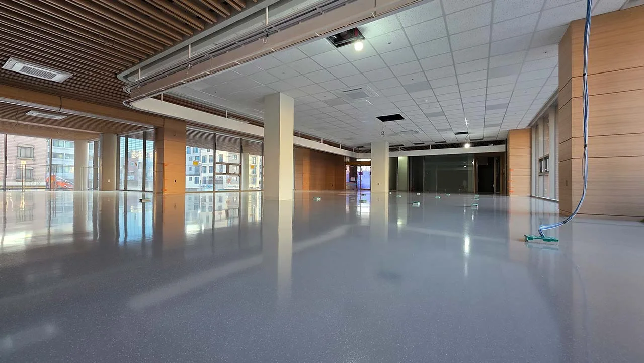 인계동 행정복지센터 마이크로레진테라조 작업 인계동 행정복지센터 마이크로레진테라조 작업