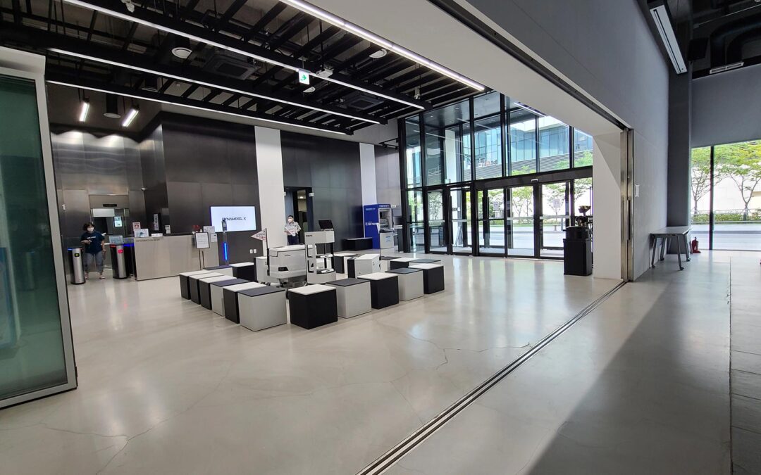 마이크로콘크리트토핑 로보티즈 바닥리뉴얼 시공