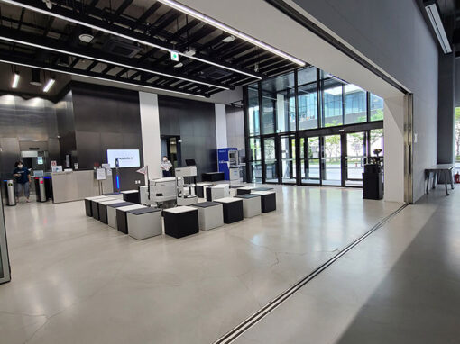 로보티즈 캠퍼스 로비 리뉴얼