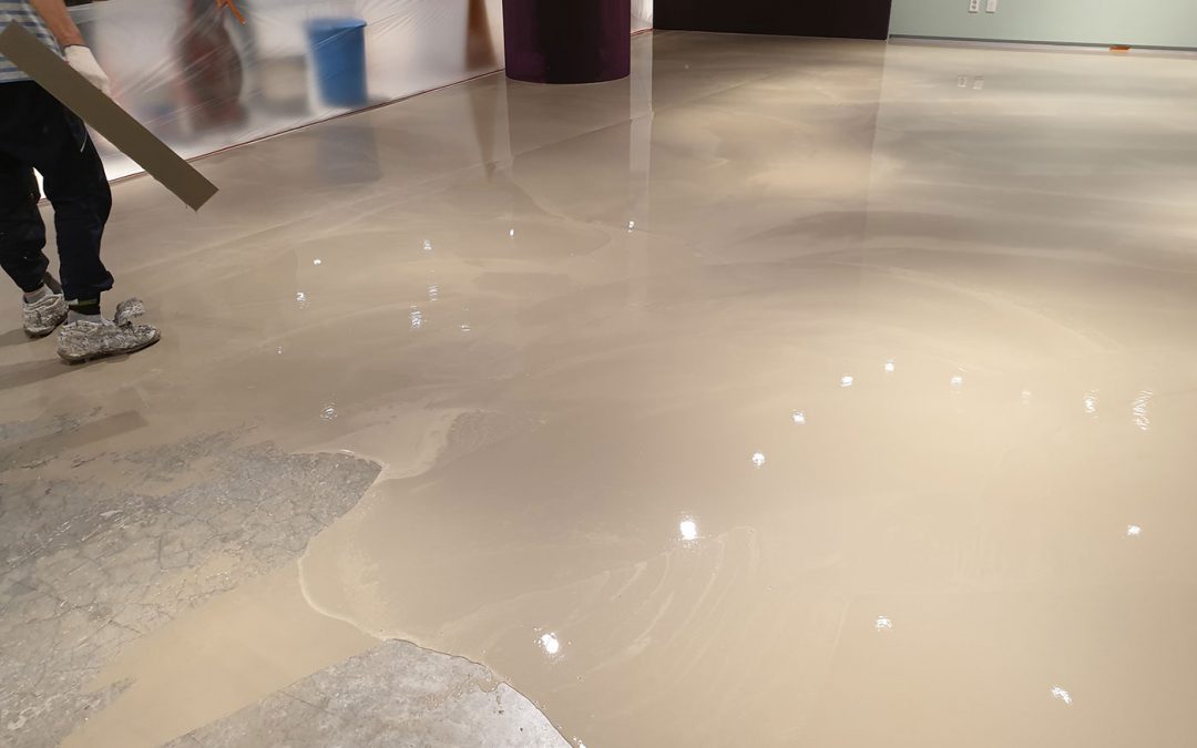 콘크리트바닥마감의 다양한 텍스츄어