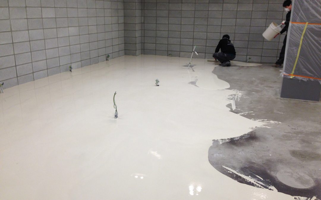 마이크로 에코 콘크리트 수지몰탈 작업 공정