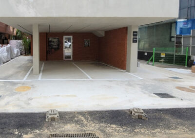 신길동 주차장바닥 시공 전