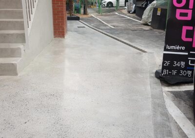 신길동 주차장바닥 시공 완료